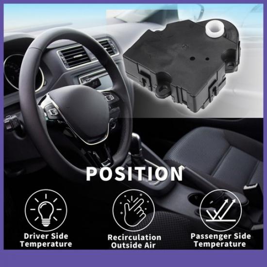 No52474810 HVAC Heater Blend Door Actuator TWO  For Chevrolet Silverado