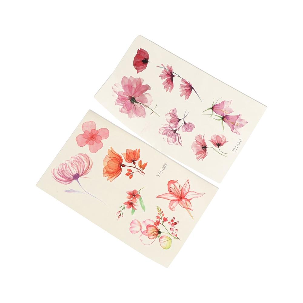 Waterproof Temporary Tattoo Sticker Anti Sweat Petal Tattoo Sticker  Chest