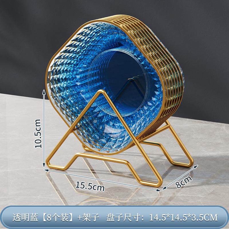 Simple Bone Spitting Plate Household Bone Spitting Plate Food Grade Dining Table Tabletop Garbage Residue Side Dish Fruit Plate