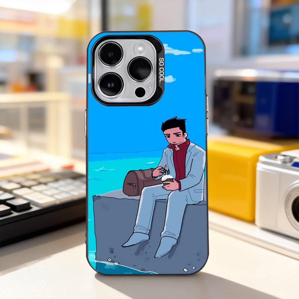 Funny Yakuza 0 Game Phone Case For iPhone 17,16,15,14,13,12,11,Pro,XS,Max,Plus,Mini,SE4,E IMD Matte Black