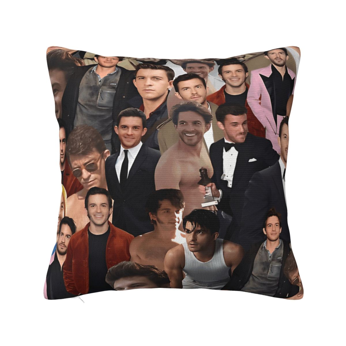 

Pillow Cover Jonathan Bailey Custom DIY Cushion Cover Morden Pillow Case For Chair Sofa Home Decoration Pillowcases 12x12Inch