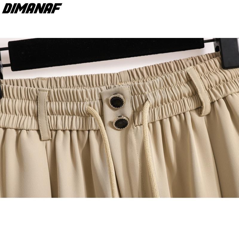 Women 2024 Dimanaf Plus Size Summer Pants Wide Leg Pants 5xl High Waist Shorts Elastic Loose Casual Basic Short Pants