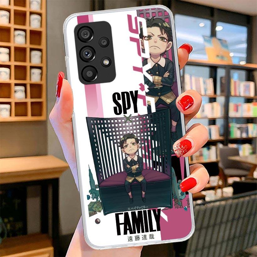 Anime Spy Family Anya Phone Case For Samsung Galaxy A17 A37 A57 A16 A26 A36 A56 A15 A25 A35 A55 A14 A24 A34 A54 A13 A23 A33 A53