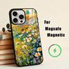 Van Gogh Monet Oil Painting  Phone Case For iPhone17,16,15,14,13,12,11 Plus,Pro Magnetic For Magsafe Wireless Charging