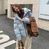Winter new down cotton clothes women's short loose hooded small bread clothes thickened cotton coat women