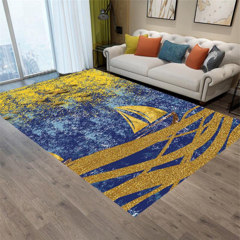 Living Room Hotel Carpet Bedroom Study Carpet Home Geometric Abstract Carpet