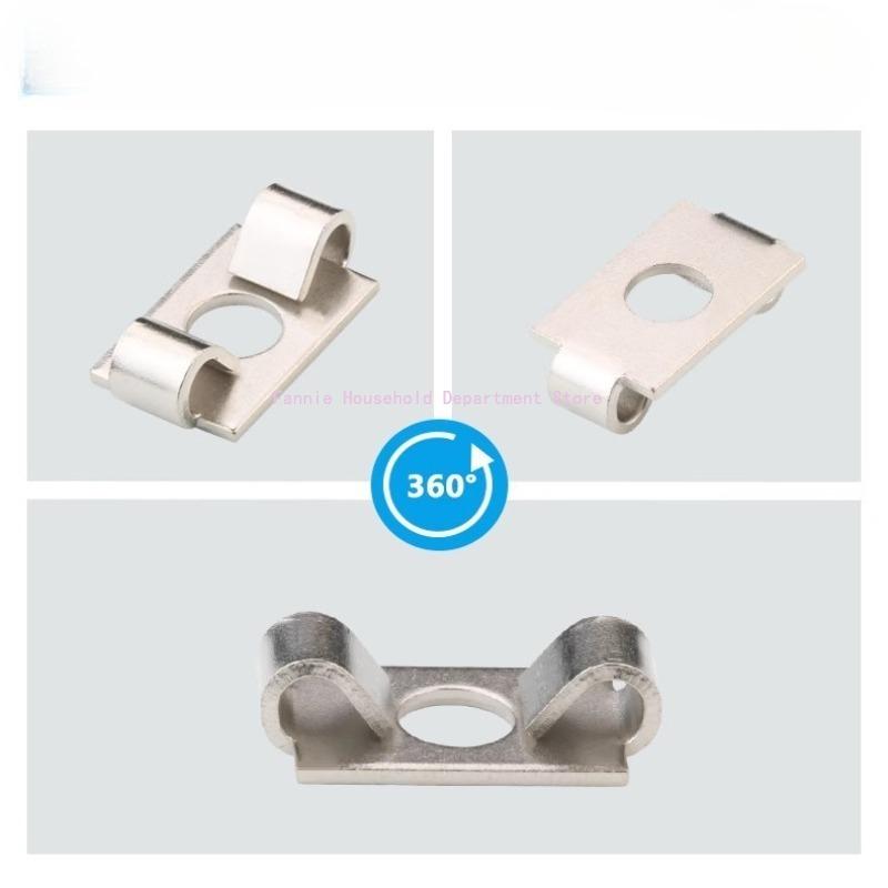20/50PCS M6 M8 M12 EU Aluminum Profile Elastic Fastener 2020 3030 4040 4545 Butterfly Fastener Built-in Connector Frame Assembly