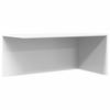 Coffee Table Set 2 pcs White Particleboard