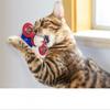Cat Spinning Windmill Toy Lights Up Spinning Mint Suction Cup Pet Teeth Grinding Cleaning Cat Chewing Self Elevating Toy Cat Toy