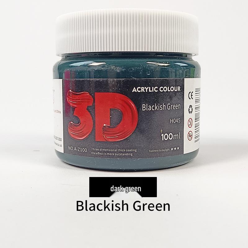 100ml Acrylic Paint for Children's Doodles and Plaster Dolls