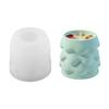 3D Christmas Tree Resin Jar Molds Silicone Candle Cup Molds for Epoxy Resin Candle Holder Storage Jar Pencil Holder Vase