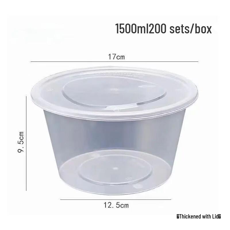 Einweg-Transparente Plastik-Lebensmittelbehälter mit Deckeln