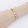 18K De Oro Gold Plated Cubic Zirconia Copper Pro Mayor Pulsera De Mujer Fashion Jewelry Custom Diamond Women Bracelet