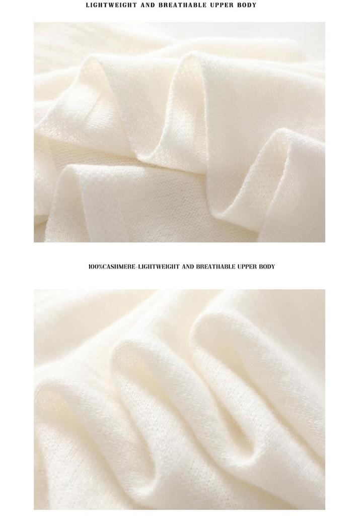 Women's 100% Pure Cashmere Knitted Winter Scarf & Shawl