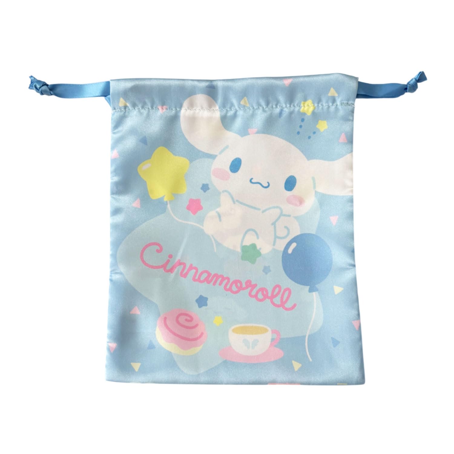 

Маленькая планета Sanrio Сумка на шнурке с лентой Cinnamoroll Простая и милая