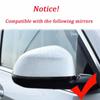 For BMW X3 G01 X4 G02 X5 G05 X7 G07 X6 G06 2018-2023 White Carbon Fiber Glossy Black Replacement Rearview Side Mirror Covers Cap