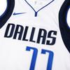 Nike Casual Sports NBA Dallas Mavericks Luka Doncic Swingman Jersey Men's White 864411-102