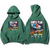 Simple Plan Bigger Than You Think! Tour 2026 Hoodies Fleece Loose Male Hooded Sweatshirt Unisex Streetwear Heavy Mental Sudadera