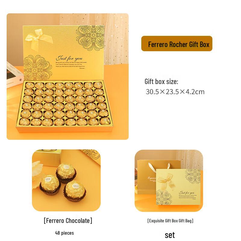 FERRERO Schokoladen-Geschenkbox 48 Stück