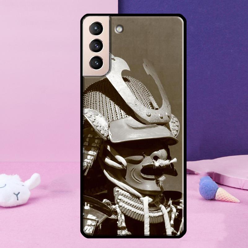 Japanese Samurai Phone Case For Samsung Galaxy S25 S24 Ultra S9 S10 S20 S21 S22 Plus S23 FE S24 FE Cover