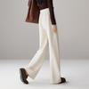 SOFSIL 2026 Spring High-Waist Wide-Leg Casual Pants