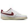Nike Court Vision Low Next Nature White Team Red Women Sneakers Muslin Metallic-Gold-Star DH3158-106
