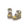 1 Pair Mini 1/8 Bjd Doll Leather Shoes High-top 1/8 Bjd Doll Boots Obitsu 11 Doll Boots  Holala
