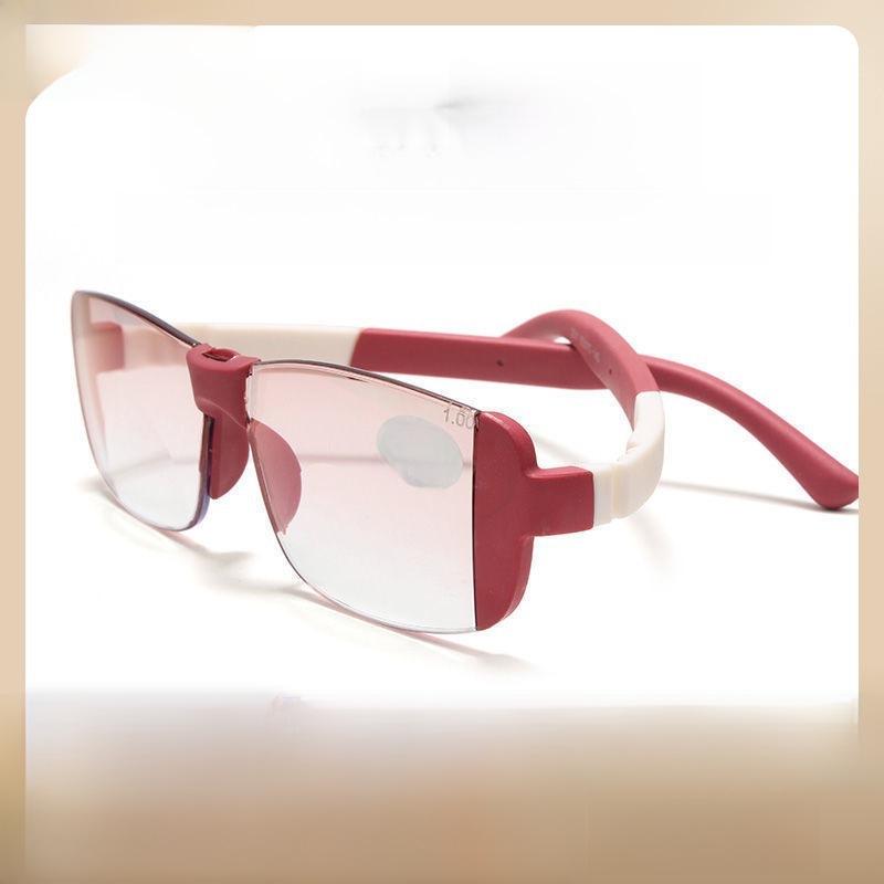 Ultraleichte, selbstjustierende intelligente Alterssichtbrille mit Blaulichtfilter für Nah- und Fernsicht