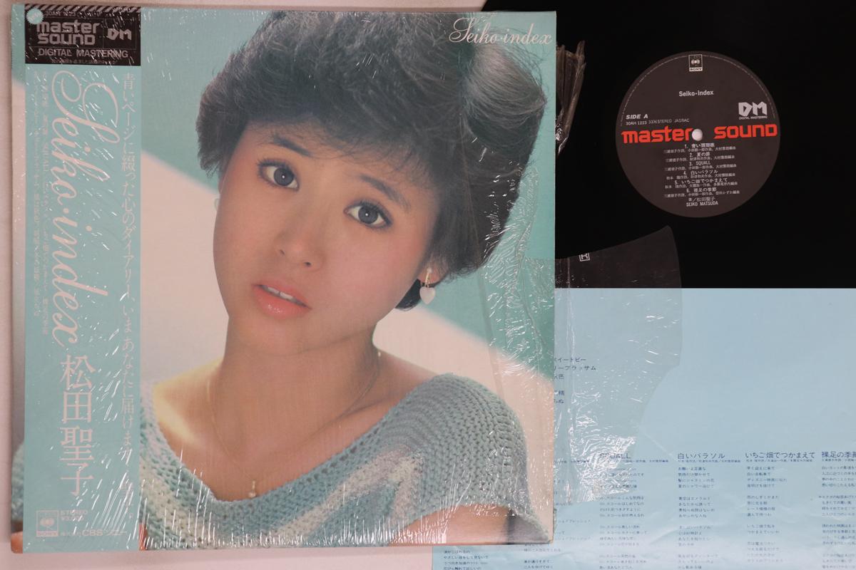 

LP Record SEIKO MATSUDA - Seiko Index (- Master Sound) 30AH1223 CBS SONY 1982 Japan Obi Japanese Pop/Rock Used