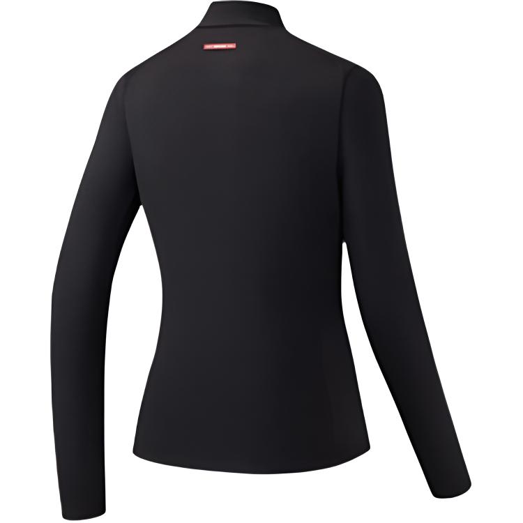Anta Trainingsserie Stehkragen Buchstaben Farbblock Bequem Vielseitig Fleece Lässiges Strickoberteil Damen Oberteile 162547401N-3