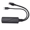 POE Splitter RJ45 Interface Isolation Protection Support IEEE 802.3af 48V to 5V Splitter for Homes