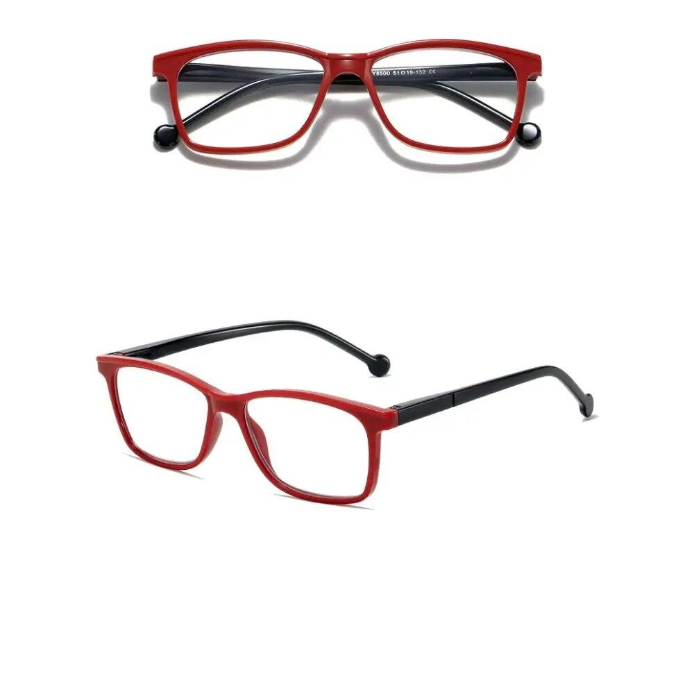 Óculos de sol quadrados verdes da moda, anti-luz azul, femininos, masculinos, armação ótica grande, proteção ocular, óculos de escritório ultraleves