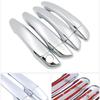 for Peugeot 3008 MK2 2017~ Luxuriou Chrome Exterior Door Handle Cover Car Accessories Stickers Trim Set 2nd Gen 2018