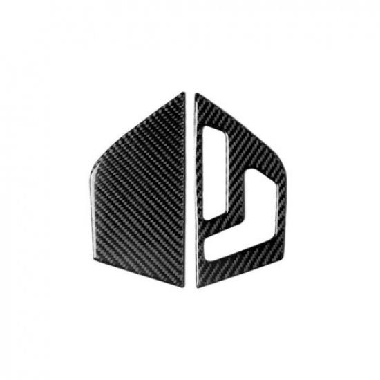Carbon Fiber Inner Door Panel Cover Trim For Mercedes-Benz C-class W204 Type A
