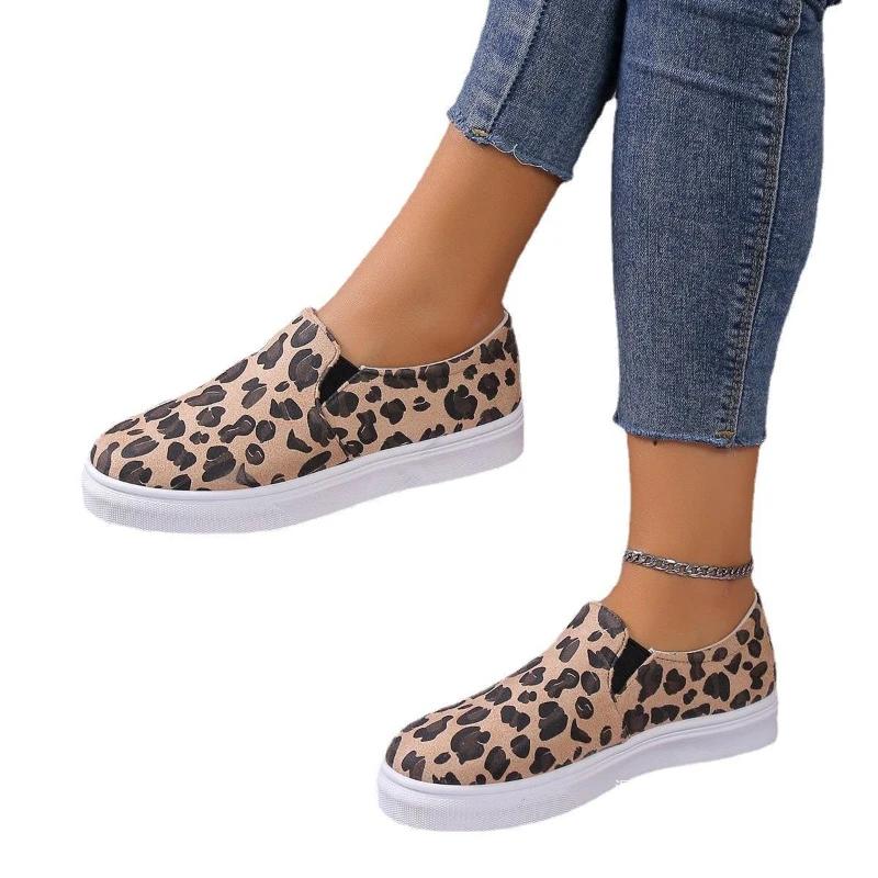 Móda 2024 Léto Nové Dámské Plátěné Boty na Platformě Silná Podrážka Smíšené Barvy Skate Boty Ležérní Nazouvací Boty pro Ženy Zapatillas