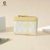 New Plaid Wallet Women's Change Bag Card Bag Small Fresh Student Wallet
