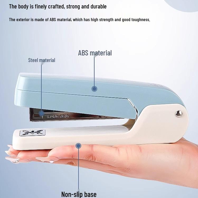Rotatable Thickened Stapler - Perfect for Students & Office, Large Size