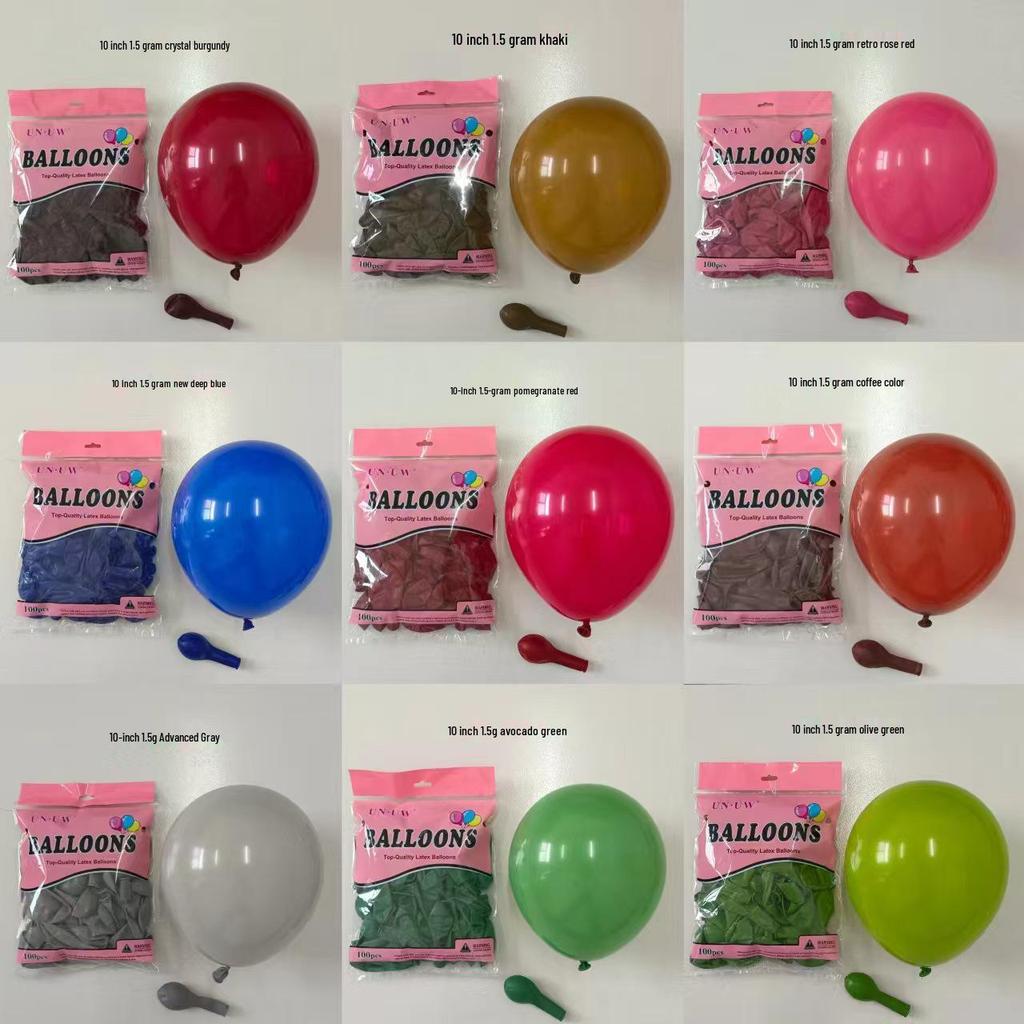 10-inch Retro Twilight Balloons for Birthday & Event Decor