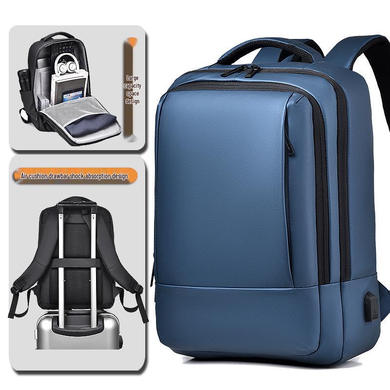 

Чоловічий великий водонепроникний дорожній рюкзак 17,3 - Велика місткість, для активного відпочинку та бізнесу