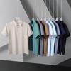 JOW Men's Ice Silk Short Sleeve Polo Shirt