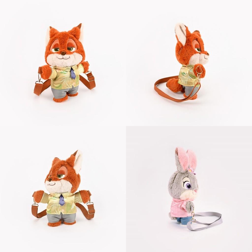 Zootopia Judy Hopps Nick Wilde Plush Toy Bag With Pp Cotton Filling For Kids And Collectors