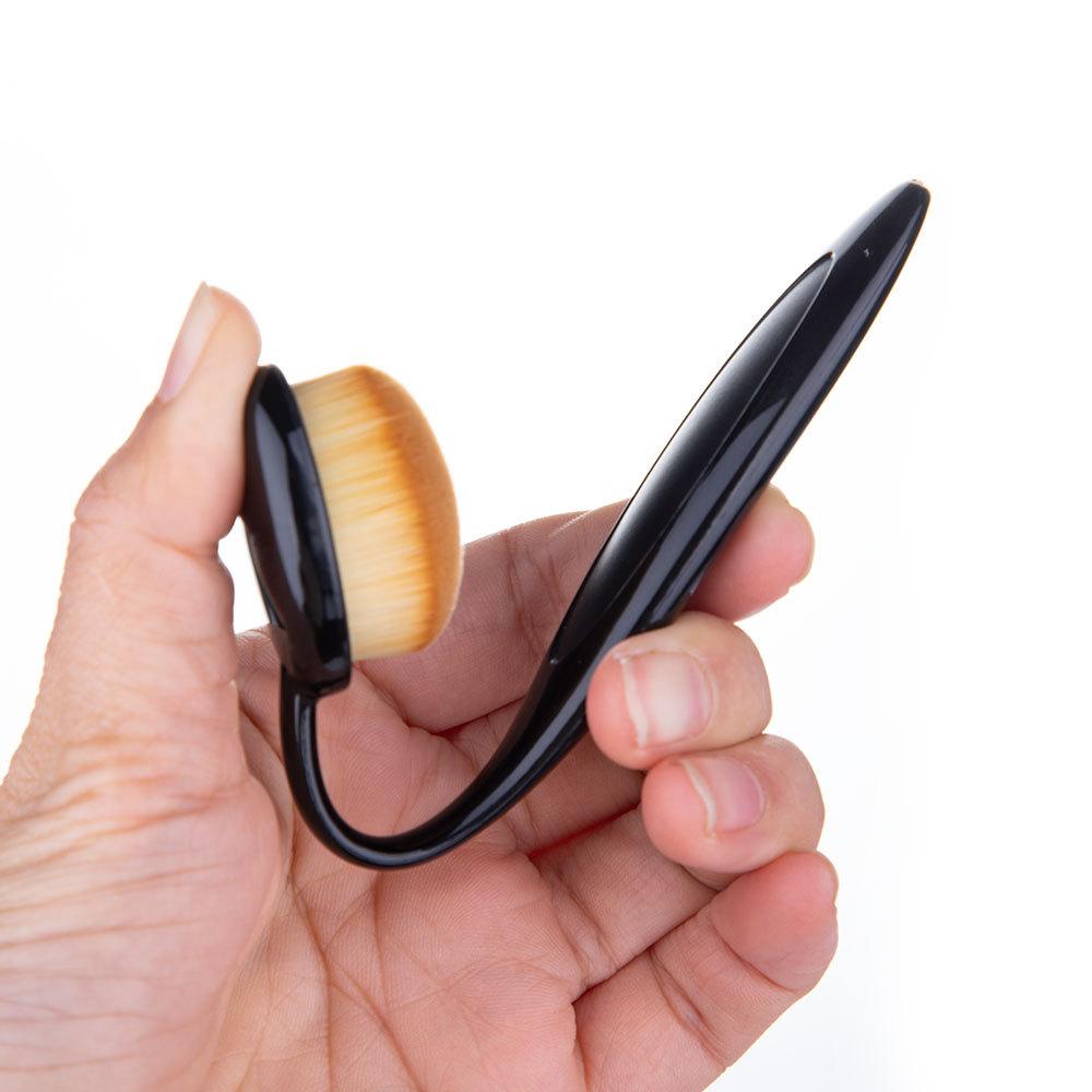 Single makeup brush No. 4 foundation brush, toothbrush type liquid foundation brush, makeup tool BB cream brush