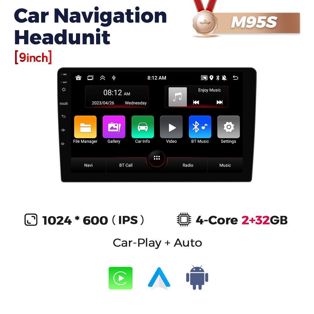 Fangyitong 7862 Car Android Navigator: Compatible with 7”, 9”, 10” Displays for Versatile Use