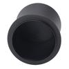 Coffee Dosing Cup Aluminum Alloy Antistatic Coffee Powder Feeder Dosing Cup for 51mm 53mm 54mm Portafilter Basket Black