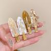 Acetate Hairpin Men's And Women's Makeup Bangs Broken Hair Clip French Style Hair Clamp Fashion Hair Accessories