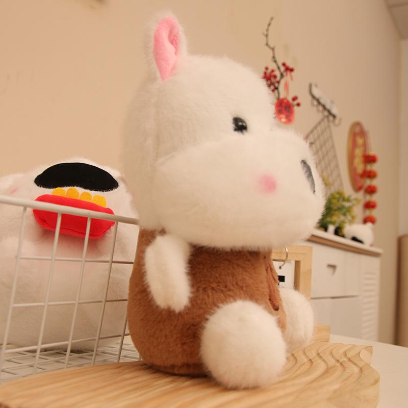 Cute Cartoon West Highland Dog Doll Plush Catching Doll Company Event Gift Children Girls