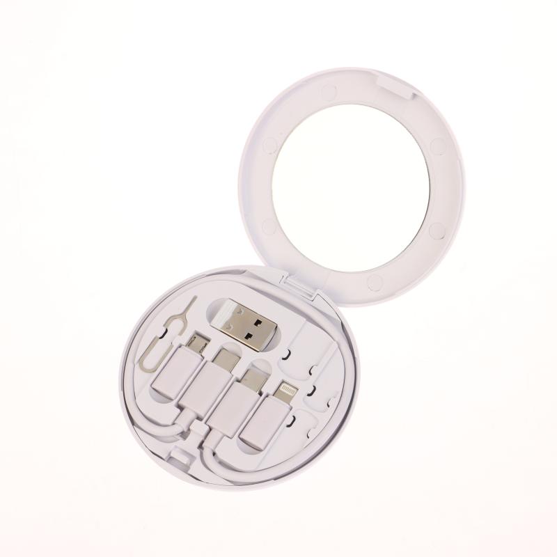 1 Set Multifunctional Fast Charging For Xiaomi Charger Storage Box Adapter Card Pin Travel Accessories Pd 60W Usb Data Cable Kit