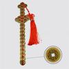 M-Modern-Home Furnishing Decorations China Coin Mascot Feng Shui Brass Coin Ornaments 28Cm For Protection Copper