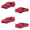 Hot Wheels Mattel 80. Jubiläum Fahrzeug Spielzeug Mini Alter 3 und JGK09 8er-Pack Autos, Auf, Rot,
