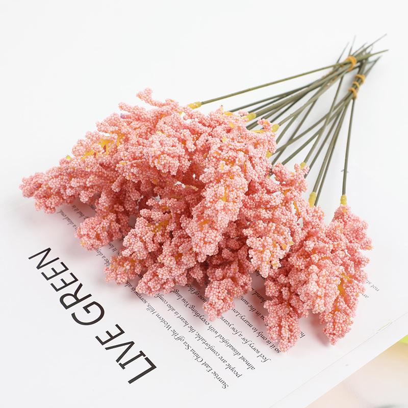 Artificial Flower Foam Wheat Garden Wind False Grain Home Decoration Photography False Flower Bouquet Decoration